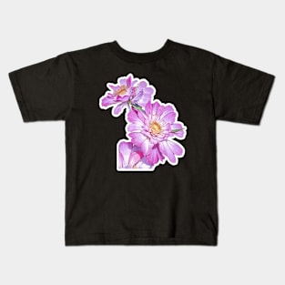 Purple Flower, Beautiful Flowers Kids T-Shirt